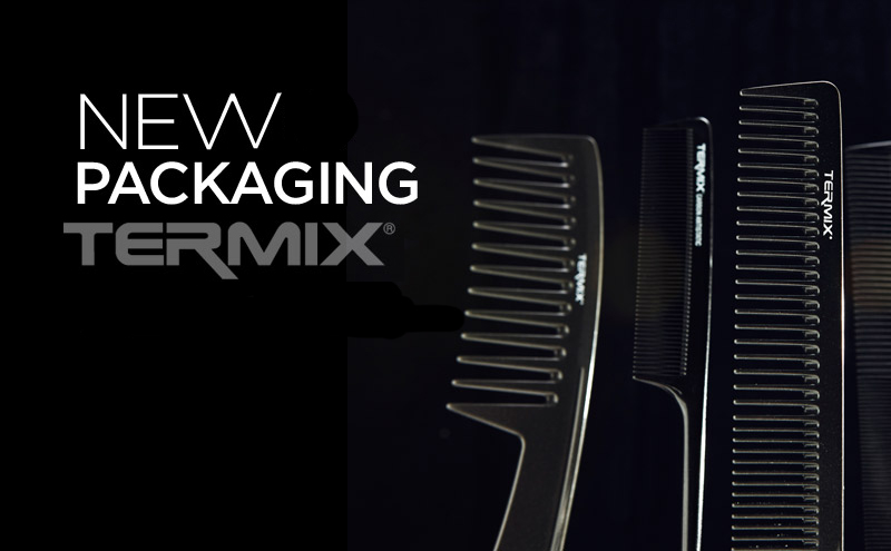 THE TERMIX TITANIUM AND CARBON COMBS IN A NEW PACKAGING