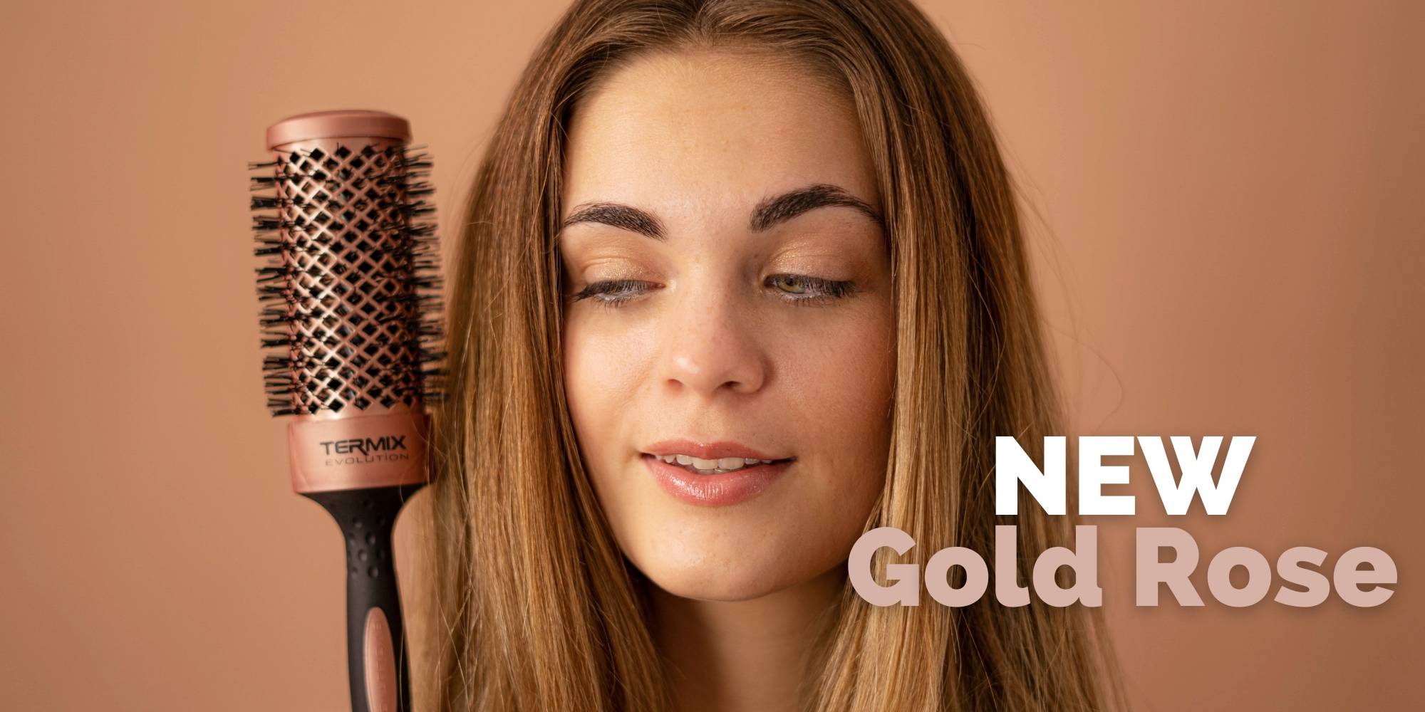 New Termix Evolution Gold Rose brushes