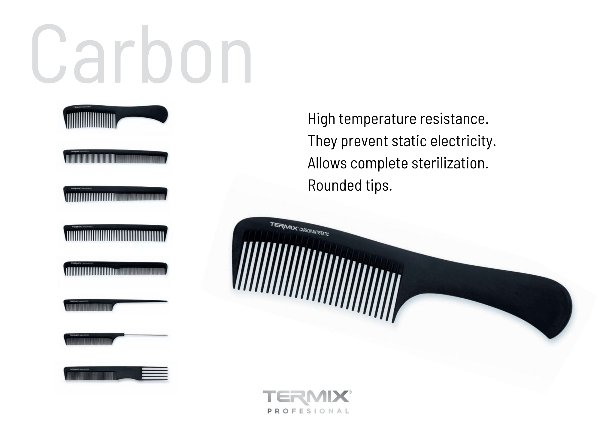 Carbon comb characteristics