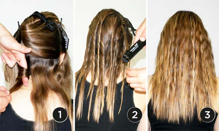 how to do beach waves