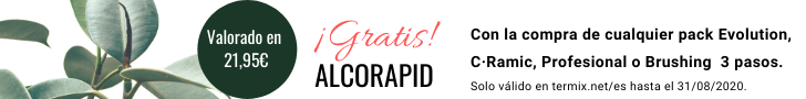 Oferta Regalo Alcorapid Cepillo Seguro de Termix Style.Me Oferta Regalo Alcorapid Cepillo Seguro de Termix Style.Me