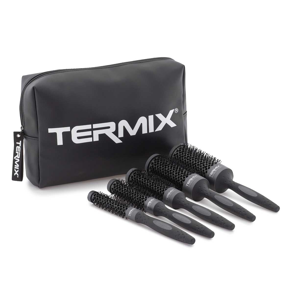 Set de cepillos redondos profesionales Termix Evolution Plus para cabellos gruesos