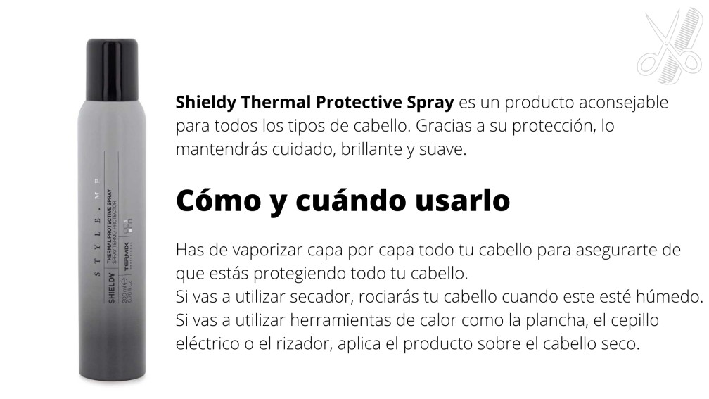 Cómo usar el termoprotector Shieldy