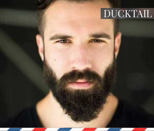 ducktail barba