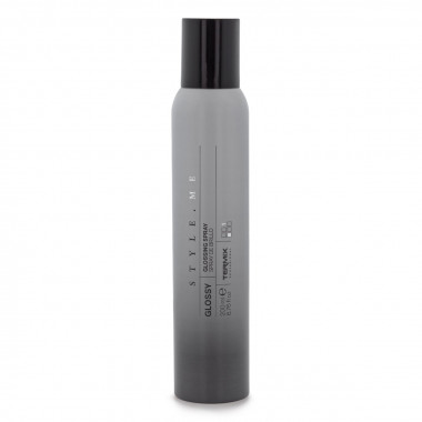 Spray Glossy para el cabello brillante