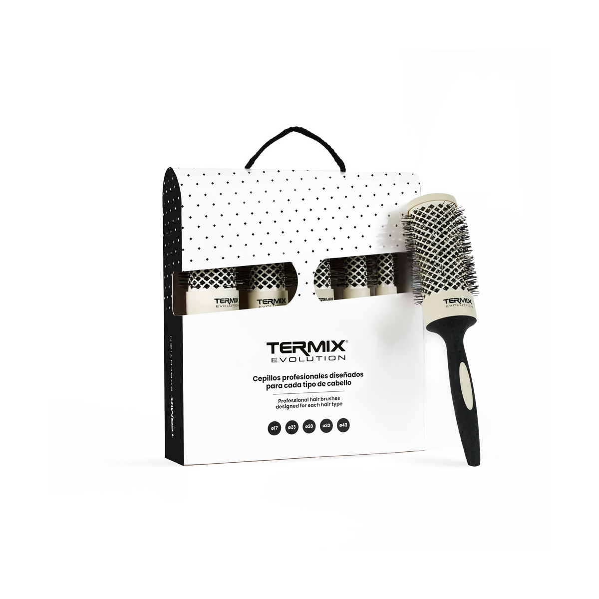 Termix Kit de cepillo térmico profesional P-PK-5 TERMIX