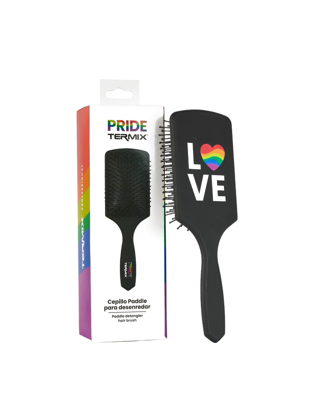 Cepillo Paddle Brush Desenredante Termix Pride