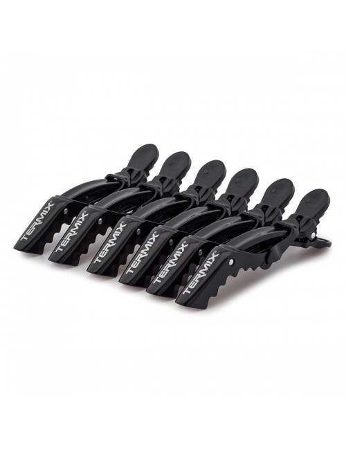 Termix Styling Hair Clips 6 Pack - glossy finish