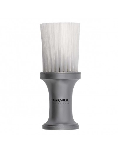 Cepillo de talco profesional plata Termix - fibra blanca
